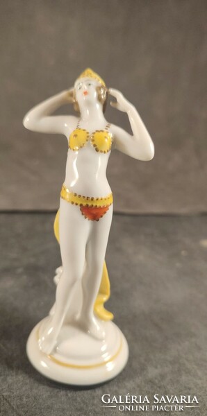 Signed Porcelain Art Deco Dancer 564