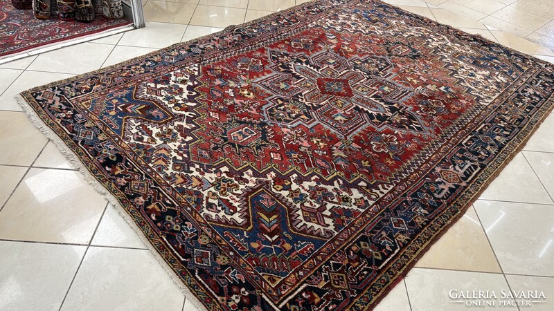 4548 UNMISSABLE Iranian Heriz Hand-Knotted Wool Persian Rug 200X300CM