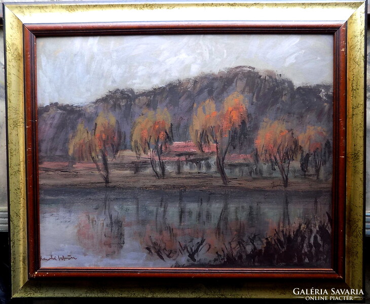 Unknown Hungarian Painter: Guaranteed Original with Invoice
