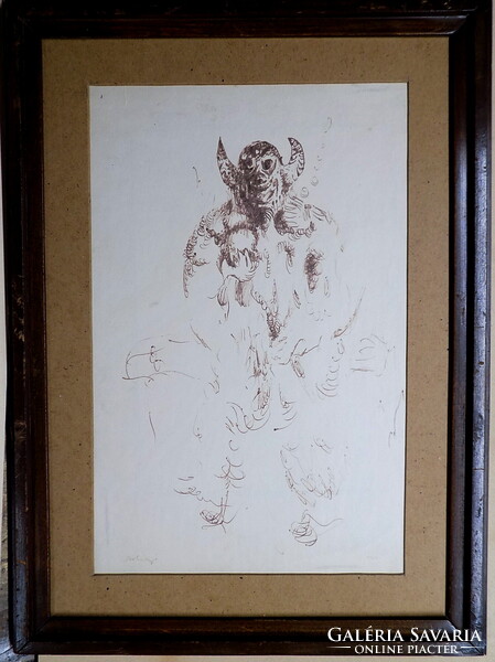 Bolmányi Ferenc 1904-1990 with certificate of authenticity and invoice