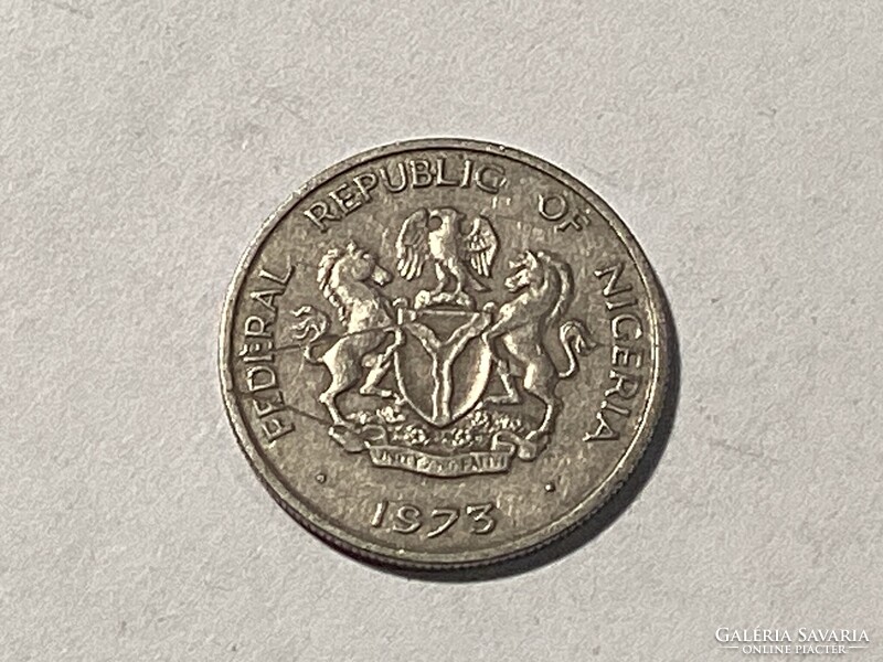 Nigeria, 5 Kobo, 1973 (L 11)