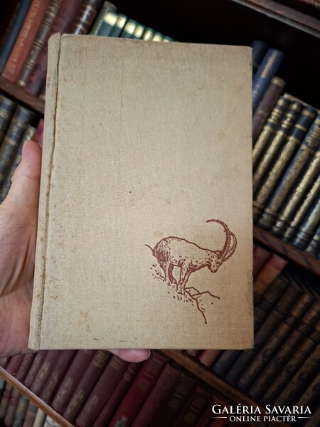 1942 - HUNTING! - EXTREMELY RARE: COUNT SZÉCHENYI ZSIGMOND: TWO GOATS - Dr. VAJNA AND BOKOR EDITION - NICE!