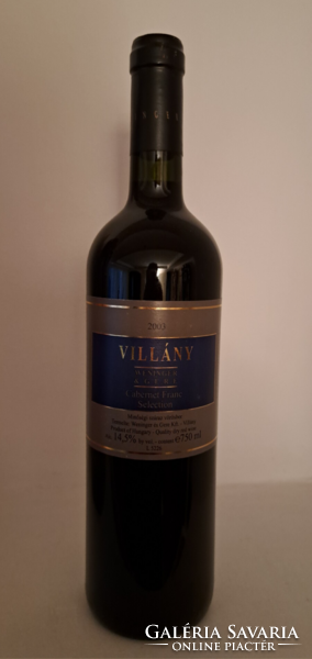 2003 Weninger & Gere – Cabernet Franc Selection Villányi red wine
