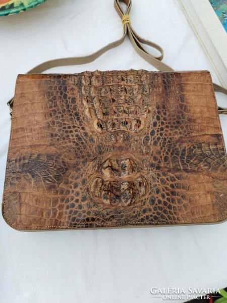 Crocodile Leather Women's Bag
