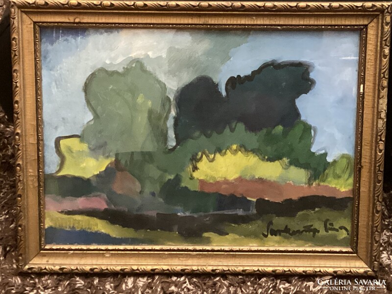 Simon Skantyú (1921 - 1989) - landscape.