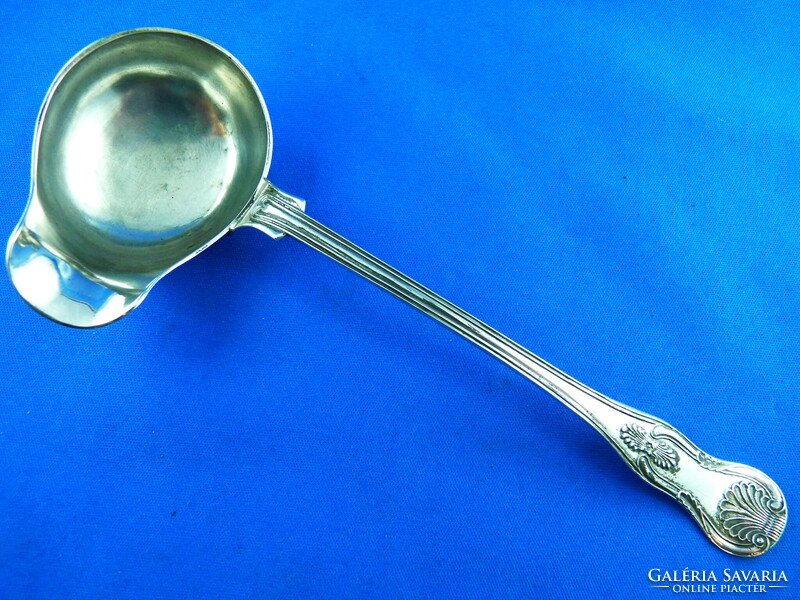 CHARMING ANTIQUE SILVER LADLE FROM SWEDEN, 1890!!!