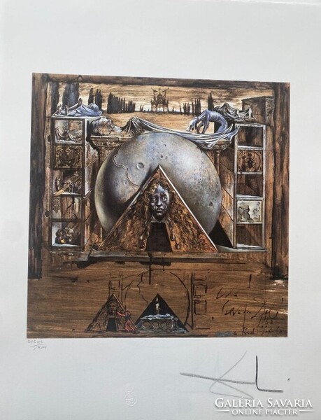 Salvador Dalí – Júlia sírja 1964