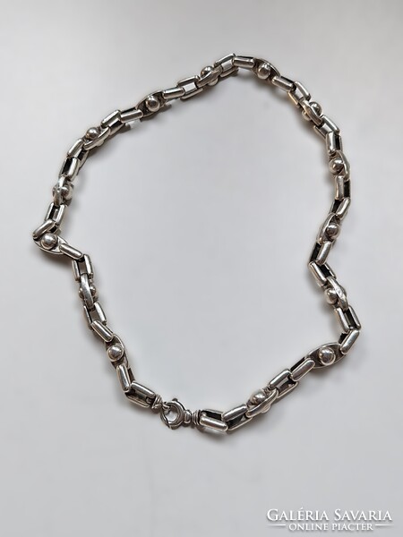 925 ezüst nyaklánc – 66 cm – 99,8 g – modern, masszív darab